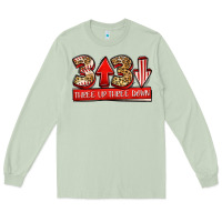 Matcha three up three down baseball Long Sleeve Tee - Jasminsmagicworld