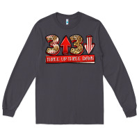 Smoke three up three down baseball Long Sleeve Tee - Jasminsmagicworld