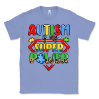 Colony Blue autism is my superpower Classic Tee - LillyAllenDesigns
