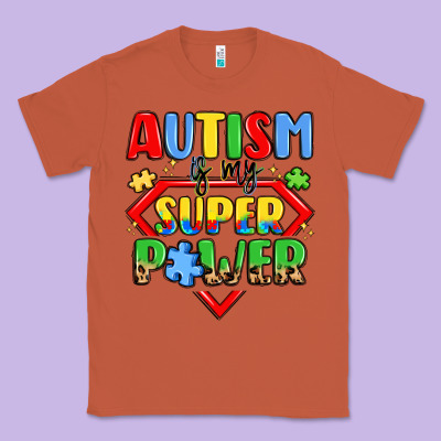 Autism Is My Superpower Classic Tee Designed By Lillyallendesigns