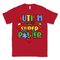 Red autism is my superpower Classic Tee - LillyAllenDesigns