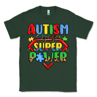 Sports Green autism is my superpower Classic Tee - LillyAllenDesigns