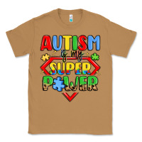 Toasted Coconut autism is my superpower Classic Tee - LillyAllenDesigns