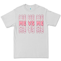 Dove Grey me vs me Premium Tee - MaliasSmallBusiness