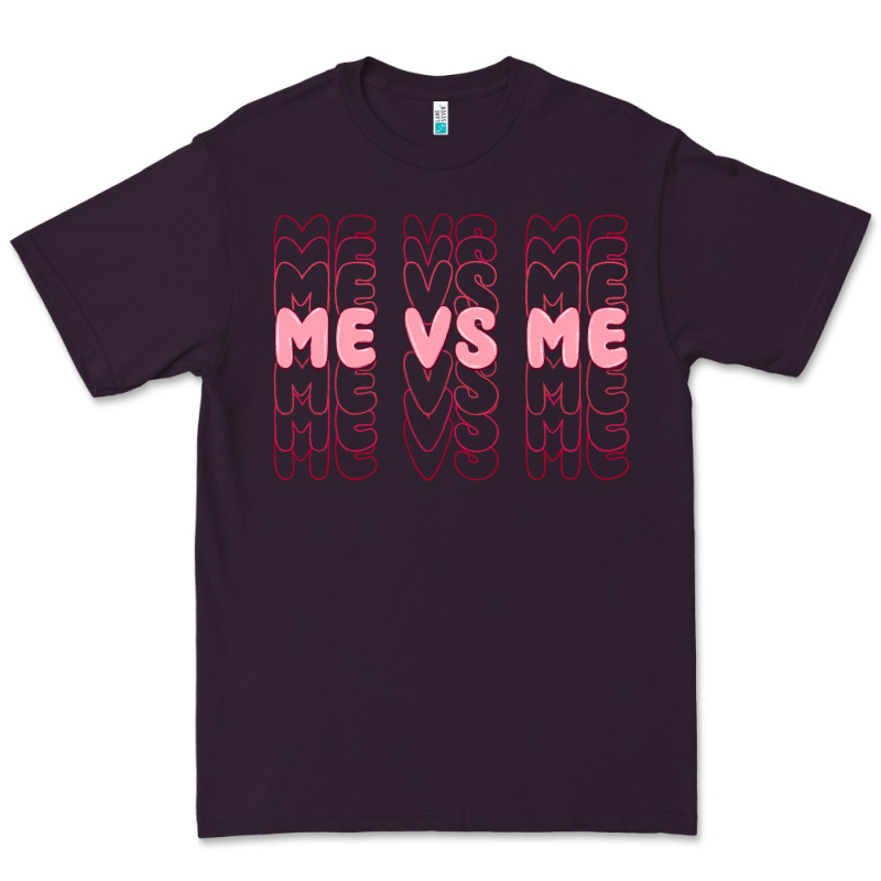 Me Vs Me Premium Tee by MaliasSmallBusiness | Teevron