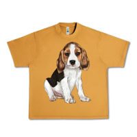 Peanut Butter beagle puppy Urban Heavy Tee - LillyAllenDesigns