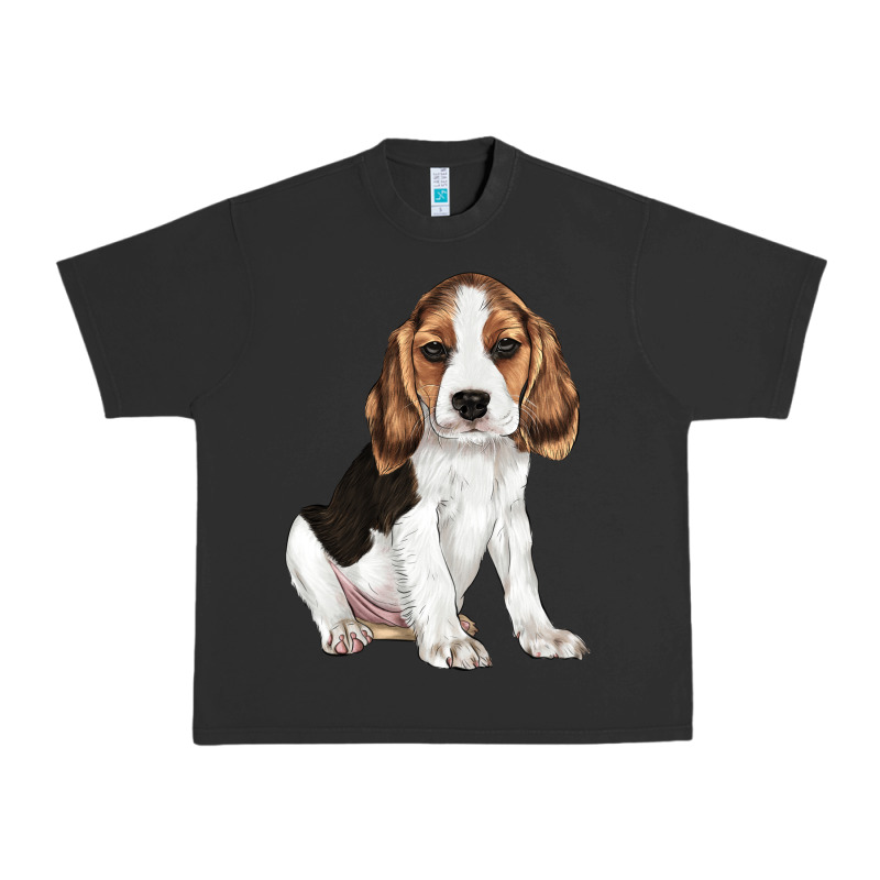 Beagle Puppy Urban Heavy Tee by LillyAllenDesigns | Teevron