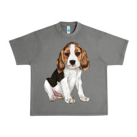 Tornado beagle puppy Urban Heavy Tee - LillyAllenDesigns
