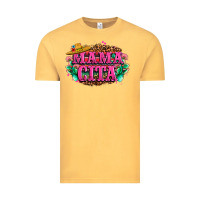 Vintage Mustard vibrant fiesta typography Vintage Tee - LillyAllenDesigns