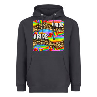 Smoke Pride lgbtq leopard with love and rainbow seamless Heavyweight Hoodie - BundleAndBundleShop