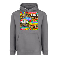 Storm Pride lgbtq leopard with love and rainbow seamless Heavyweight Hoodie - BundleAndBundleShop