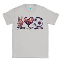 Moon Dust peace love soccer Classic Tee - JahusDesignShop