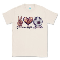 Natural peace love soccer Classic Tee - JahusDesignShop