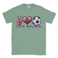 Sage peace love soccer Classic Tee - JahusDesignShop