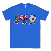 True Royal peace love soccer Classic Tee - JahusDesignShop