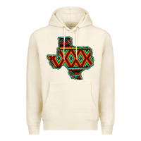 Tofu Texas Map With Aztec Background Premium Hoodie - JahusDesignShop