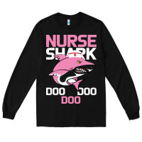 Black Nurse Shark Doo Doo Doo Long Sleeve Tee - Bettercallsaul