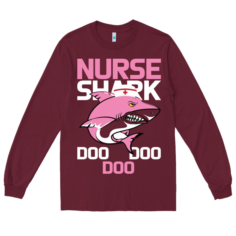 Nurse Shark Doo Doo Doo Long Sleeve Tee by Bettercallsaul | Teevron
