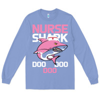 Colony Blue Nurse Shark Doo Doo Doo Long Sleeve Tee - Bettercallsaul