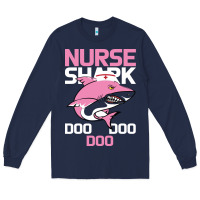 Navy Nurse Shark Doo Doo Doo Long Sleeve Tee - Bettercallsaul