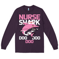 Plum Nurse Shark Doo Doo Doo Long Sleeve Tee - Bettercallsaul