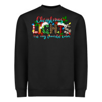 Black christmas lights are my favorite Heavyweight Sweatshirt - texasbilliewilder