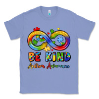 Colony Blue be kind autism awareness infinity symbol Classic Tee - LillyAllenDesigns