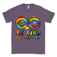 Lavender be kind autism awareness infinity symbol Classic Tee - LillyAllenDesigns