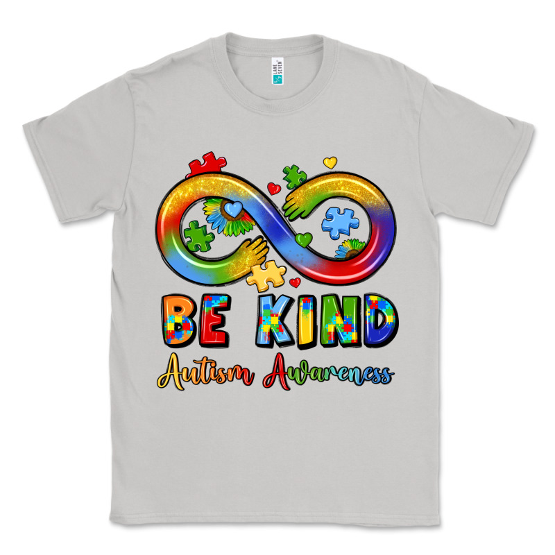 Be Kind Autism Awareness Infinity Symbol Classic Tee by LillyAllenDesigns | Teevron