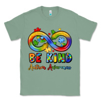 Sage be kind autism awareness infinity symbol Classic Tee - LillyAllenDesigns