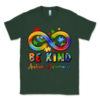 Sports Green be kind autism awareness infinity symbol Classic Tee - LillyAllenDesigns
