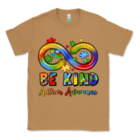 Toasted Coconut be kind autism awareness infinity symbol Classic Tee - LillyAllenDesigns