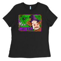 Black boo heifer Ladies Tee - Jasminsmagicworld