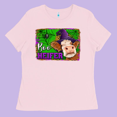 Boo Heifer Ladies Tee Designed By Jasminsmagicworld
