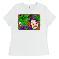 White boo heifer Ladies Tee - Jasminsmagicworld