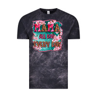 Cloud Black mama all day everyday Vintage Tee - LillyAllenDesigns