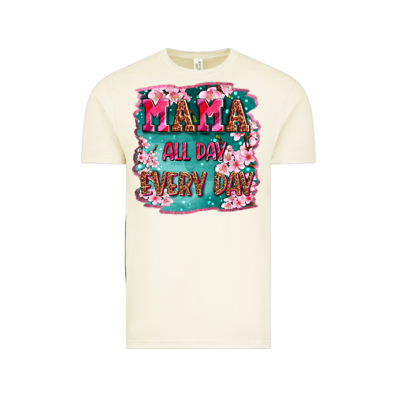 Mama All Day Everyday Vintage Tee by LillyAllenDesigns | Teevron