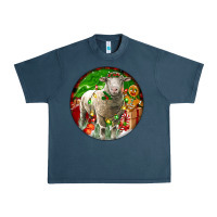 Midnight Navy christmas dorset sheep Urban Heavy Tee - LillyAllenDesigns