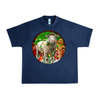 Navy christmas dorset sheep Urban Heavy Tee - LillyAllenDesigns