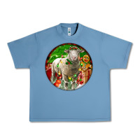 Pebble Blue christmas dorset sheep Urban Heavy Tee - LillyAllenDesigns