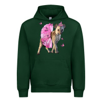 Forest Green Baby Hyena With Tutu Urban Hoodie - LillyAllenDesigns