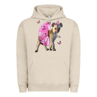 Pigment French Oak Baby Hyena With Tutu Urban Hoodie - LillyAllenDesigns