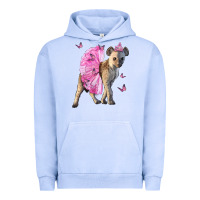 Pigment Grape Ice Baby Hyena With Tutu Urban Hoodie - LillyAllenDesigns