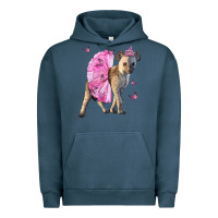 Pigment Midnight Navy Baby Hyena With Tutu Urban Hoodie - LillyAllenDesigns