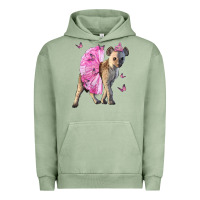 Pigment Oil Green Baby Hyena With Tutu Urban Hoodie - LillyAllenDesigns
