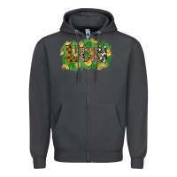 Smoke Western lucky St. Patrick's Day Zipper Hoodie - CowGirlArtShop