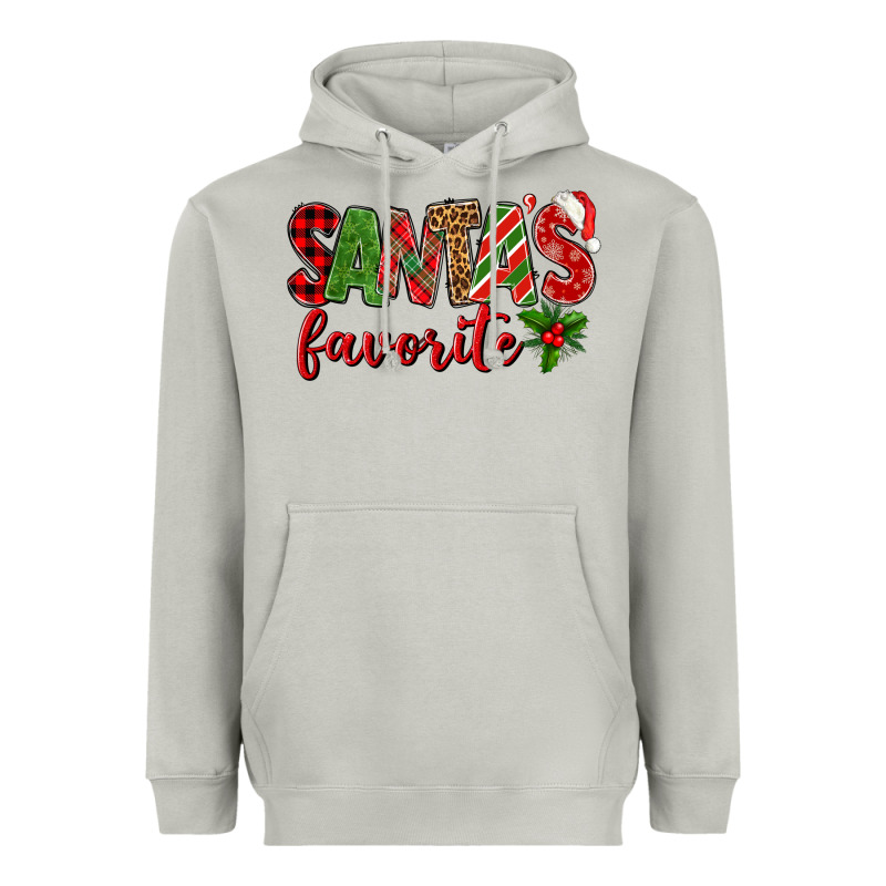 Santa's Favorite Heavyweight Hoodie by BundleAndBundleShop | Teevron