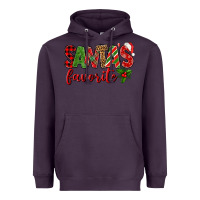 Plum Santa's Favorite Heavyweight Hoodie - BundleAndBundleShop