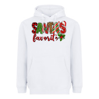 White Santa's Favorite Heavyweight Hoodie - BundleAndBundleShop
