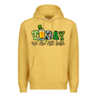 Antique Gold Today we are all Irish Premium Hoodie - OliviaCreatesArt